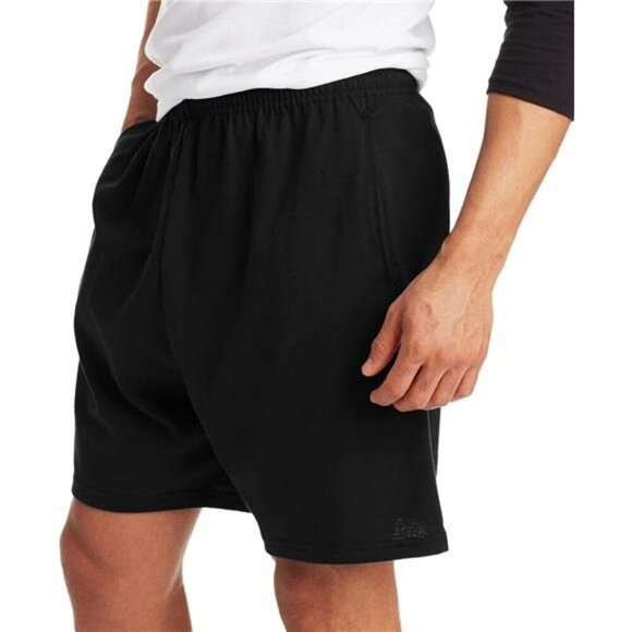 Mens Jersey Knit Shorts With Pockets Elastic Waist Lounge Gym Sleep Casual - Picture 3 of 7